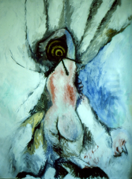 (T0005) Couple 2, 1986, acrylique sur toile, 146 x 114 cm (27017 visites) (T0005) Couple 2, 1986, acrylique sur toile, 146 x 114 cm