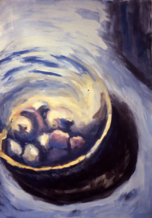 (T0035) Nature, 1986, acrylique sur toile, 97 x 62 cm (12939 visites) (T0035) Nature, 1986, acrylique sur toile, 97 x 62 cm