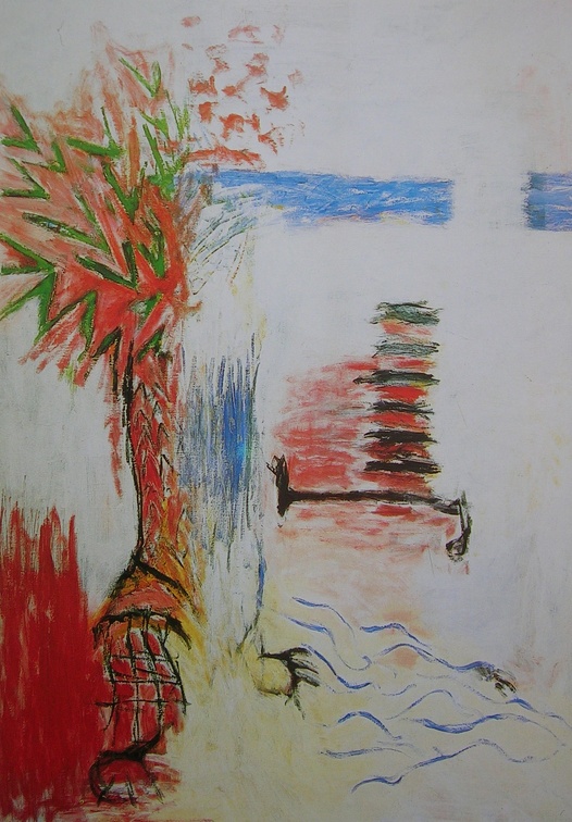 (T0105) L’arbre aux abeilles, 1988, acrylique sur toile, 162 x 114 cm (2515 visites) (T0105) L’arbre aux abeilles, 1988, acrylique sur toile, 162 x 114 cm
