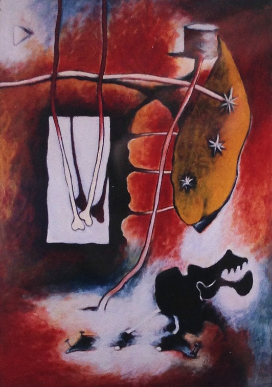 (T0182) Conserve, 1991, acrylique sur toile, 130 x 97 cm