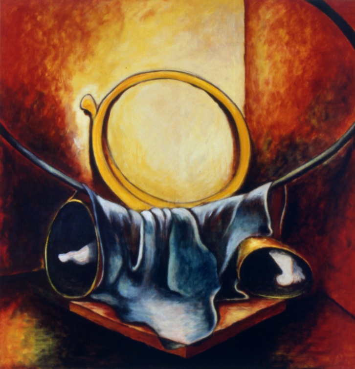 (T0183) Corps, 1991, acrylique sur toile, 150 x 150 cm (7817 visites) (T0183) Corps, 1991, acrylique sur toile, 150 x 150 cm