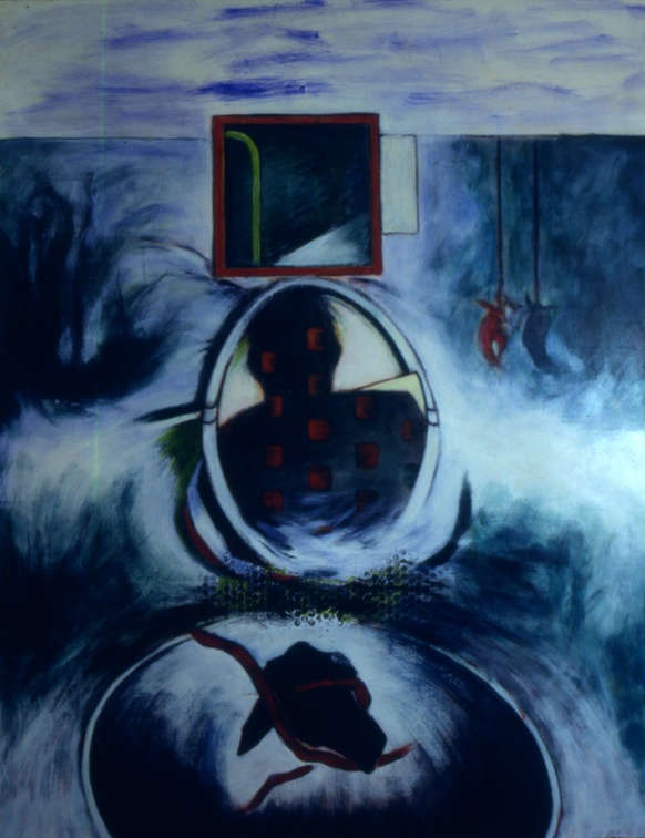 (T0197) Anonyme, 1992, acrylique sur toile, 146 x 114 cm (3008 visites) (T0197) Anonyme, 1992, acrylique sur toile, 146 x 114 cm