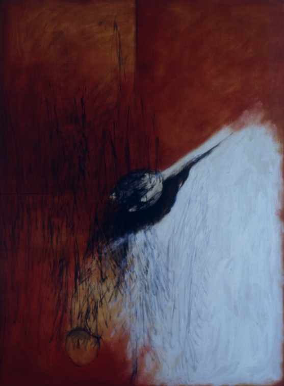 (T0198) Artichaut, 1992, acrylique sur toile, 130 x 97 cm (3063 visites) (T0198) Artichaut, 1992, acrylique sur toile, 130 x 97 cm