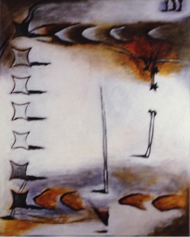 (T0206) Mosaïques 2, 1992, acrylique sur toile, 162 x 130 cm (3028 visites) (T0206) Mosaïques 2, 1992, acrylique sur toile, 162 x 130 cm