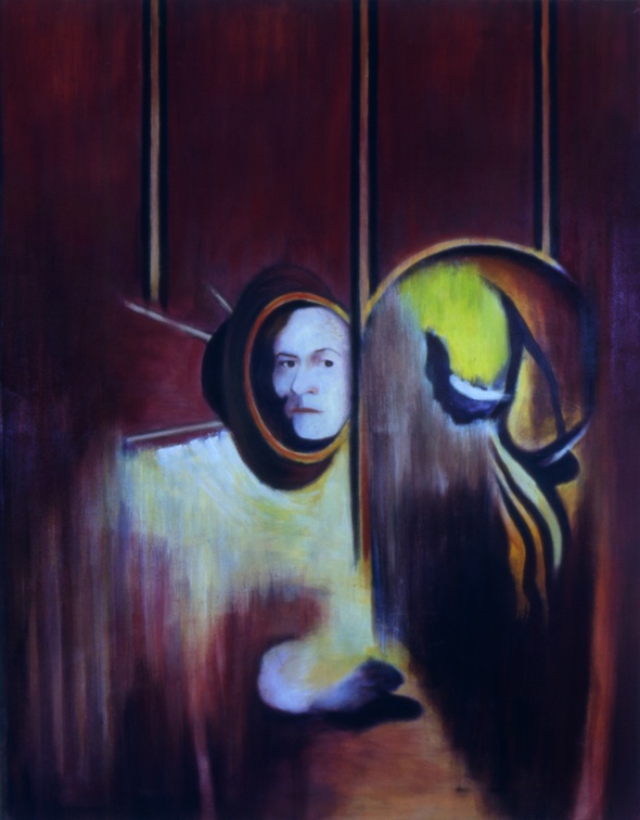 (T0240) Paravent, 1994, acrylique sur toile, 146 x 114 cm (2760 visites) (T0240) Paravent, 1994, acrylique sur toile, 146 x 114 cm