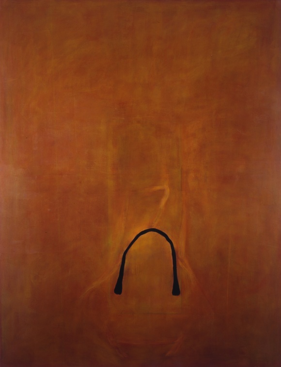 (T0250) Courbe, 1995, acrylique sur toile, 162 x 130 cm (2693 visites) (T0250) Courbe, 1995, acrylique sur toile, 162 x 130 cm