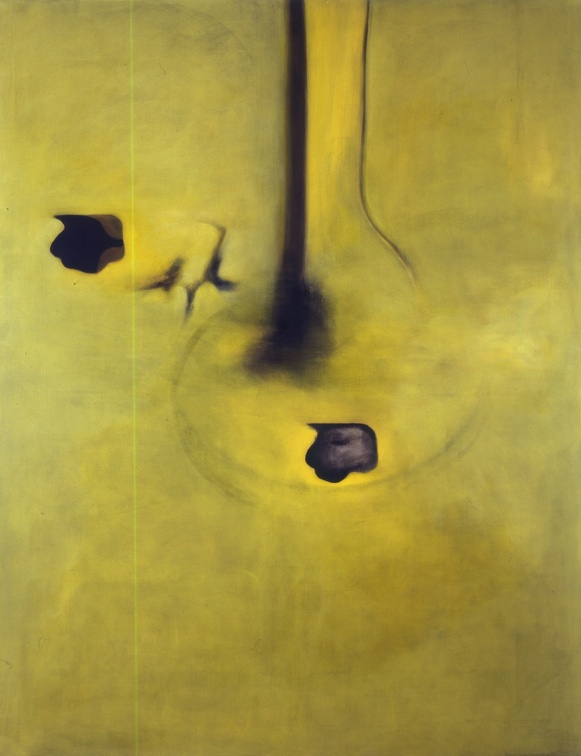 (T0251) Deux ombres, 1995, acrylique sur toile, 146 x 114 cm (2840 visites) (T0251) Deux ombres, 1995, acrylique sur toile, 146 x 114 cm