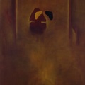 (T0253) Pénombre 2, 1995, acrylique sur toile, 162 x 114 cm