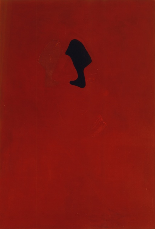 (T0255) Portrait, 1995, acrylique sur toile, 55 x 38 cm (2786 visites) (T0255) Portrait, 1995, acrylique sur toile, 55 x 38 cm
