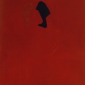 (T0255) Portrait, 1995, acrylique sur toile, 55 x 38 cm