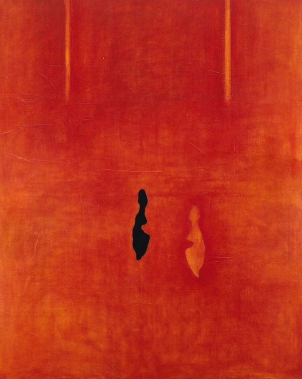 (T0259) Tronc, 1995, acrylique sur toile, 160 x 130 cm (2970 visites) (T0259) Tronc, 1995, acrylique sur toile, 160 x 130 cm