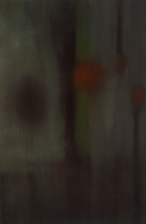 (T0274) Bois, 1999, acrylique sur toile, 41 x 27 cm
