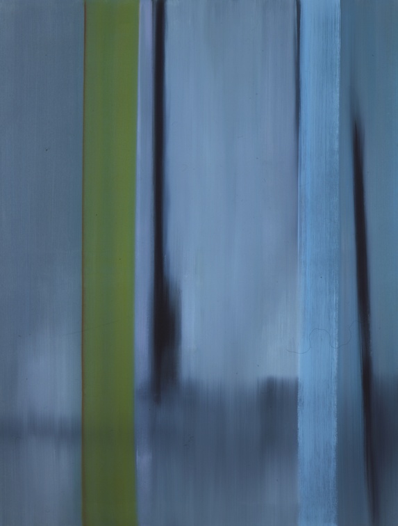 (T0276) Deux ombres, 1999, acrylique sur toile, 146 x 114 cm
