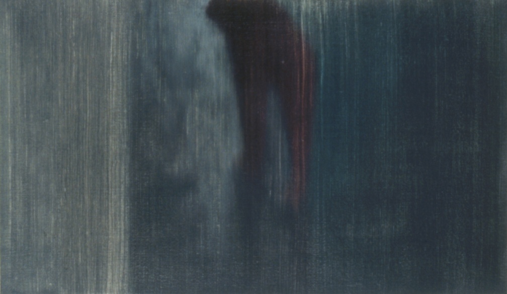 (T0278) Écho 3, 1999, acrylique sur toile, 24 x 41 cm (6684 visites) (T0278) Écho 3, 1999, acrylique sur toile, 24 x 41 cm