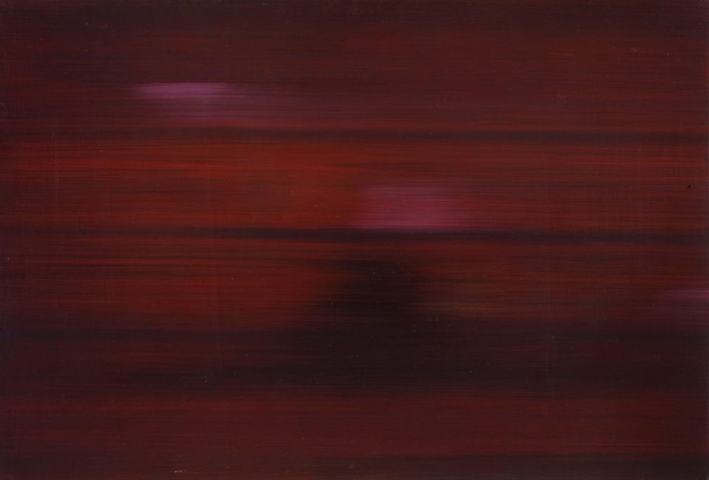 (T0307) Écho 9, 2000, acrylique sur toile, 27 x 35 cm (3209 visites) (T0307) Écho 9, 2000, acrylique sur toile, 27 x 35 cm