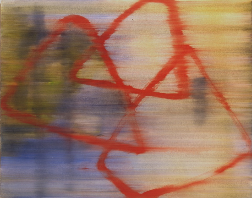 (T0336) Rapt 2, 2000, acrylique sur toile, 114 x 146 cm (1921 visites) (T0336) Rapt 2, 2000, acrylique sur toile, 114 x 146 cm