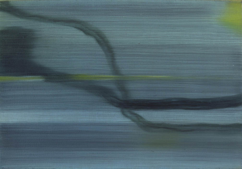 (T0337) Rapt 3, 2000, acrylique sur toile, 24 x 35 cm (1801 visites) (T0337) Rapt 3, 2000, acrylique sur toile, 24 x 35 cm