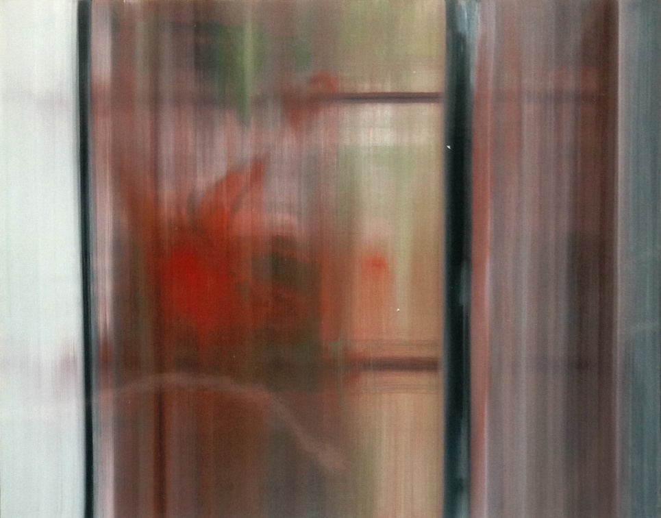 (T0345) Rideau, 2000, acrylique sur toile, 114 x 146 cm