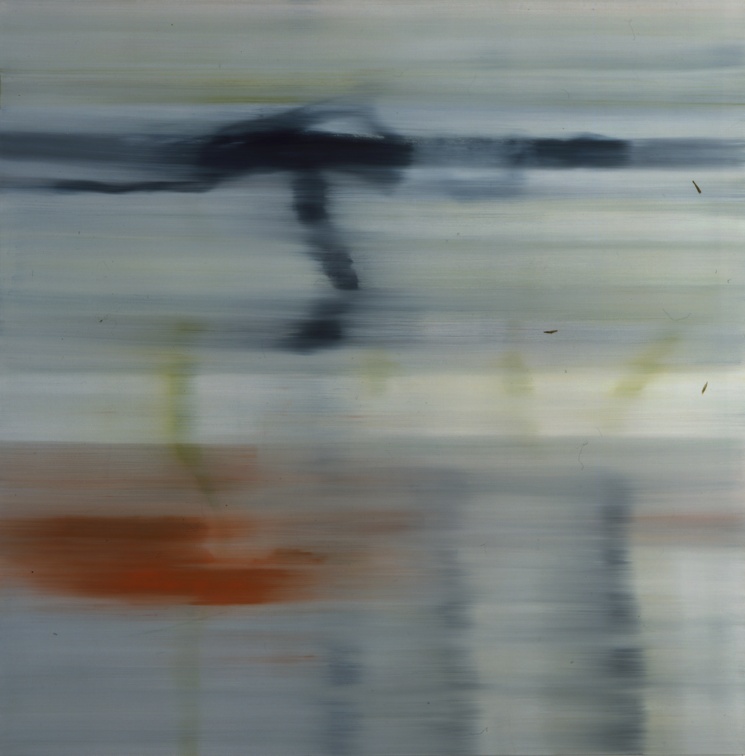 (T0355) Carré 1, 2001, acrylique sur toile, 130 x 130 cm (1989 visites) (T0355) Carré 1, 2001, acrylique sur toile, 130 x 130 cm