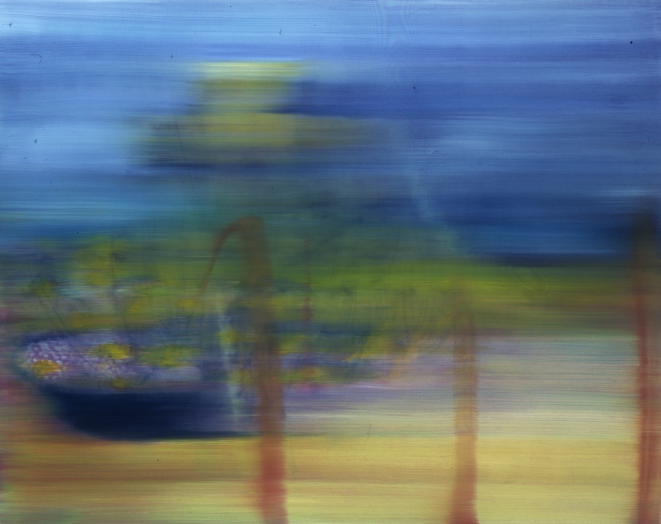 (T0362) Déjeuner sur lherbe, 2001, acrylique sur toile, 114 x 146 cm (1974 visites) (T0362) Déjeuner sur lherbe, 2001, acrylique sur toile, 114 x 146 cm