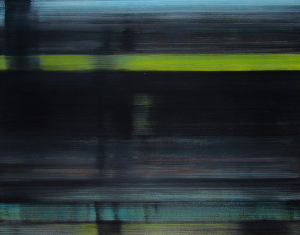(T0363) Deux figures, 2001, acrylique sur toile, 130 x 162 cm (1914 visites) (T0363) Deux figures, 2001, acrylique sur toile, 130 x 162 cm