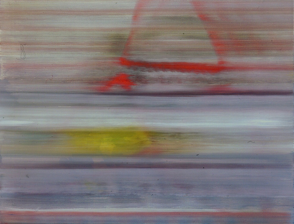(T0366) Figure horizontale, 2001, acrylique sur toile, 114 x 146 cm (1758 visites) (T0366) Figure horizontale, 2001, acrylique sur toile, 114 x 146 cm