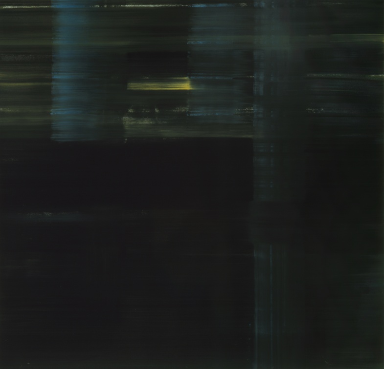 (T0383) Block, 2002, acrylique sur toile, 150 x 150 cm (1609 visites) (T0383) Block, 2002, acrylique sur toile, 150 x 150 cm