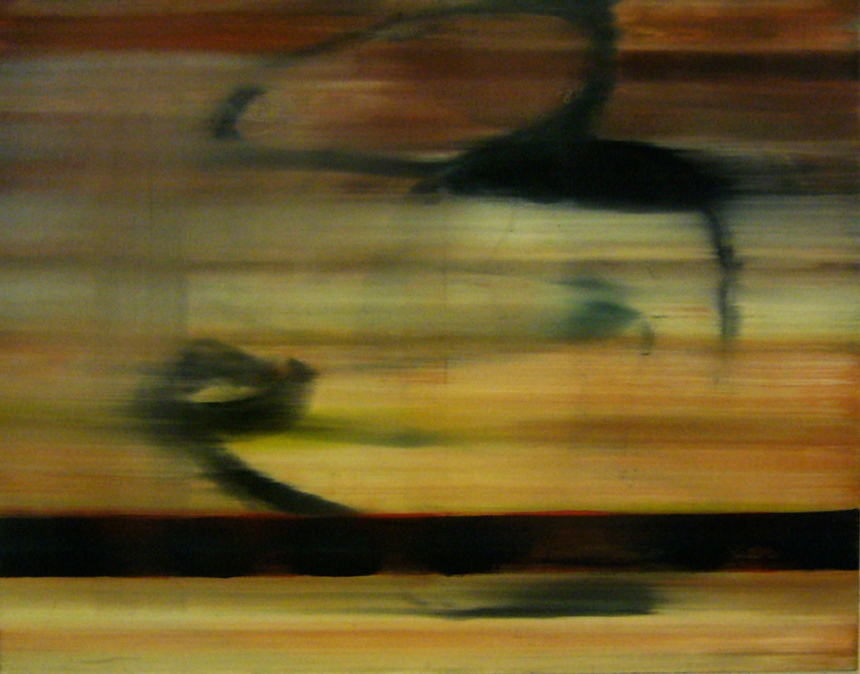 (T0418) Morillon, 2002, acrylique sur toile, 114 x 146 cm