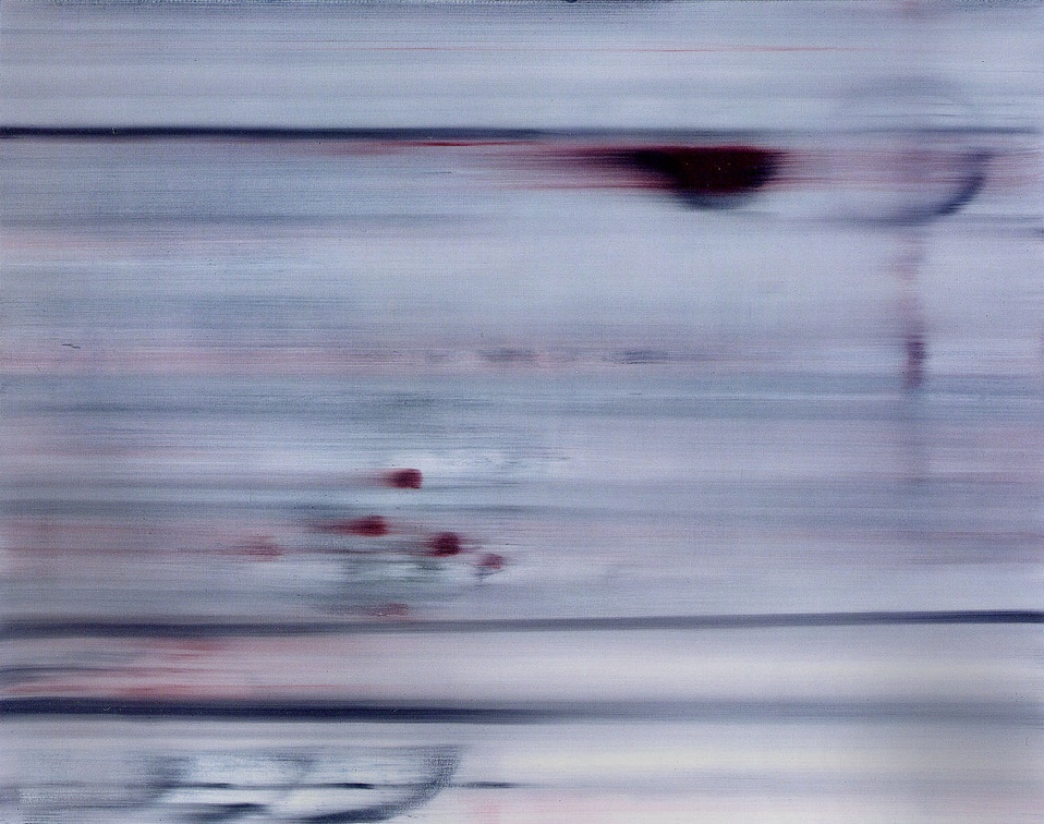 (T0436) Schuss 2, 2002, acrylique sur toile, 114 x 162 cm