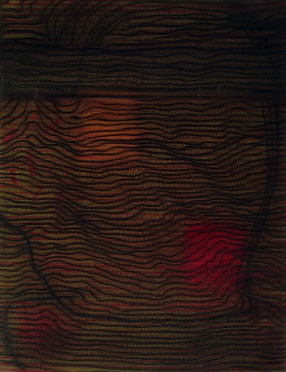 (T0438) Traits de circonstance, 2002, acrylique sur toile, 35 x 24 cm (36874 visites) (T0438) Traits de circonstance, 2002, acrylique sur toile, 35 x 24 cm