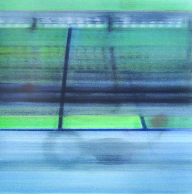 (T0458) Carré O, 2003, acrylique sur toile, 150 x 150 cm (7748 visites) (T0458) Carré O, 2003, acrylique sur toile, 150 x 150 cm