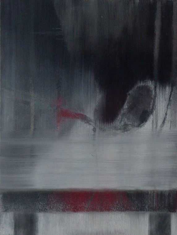(T0463) Col, 2003, acrylique sur toile, 61 x 50 cm