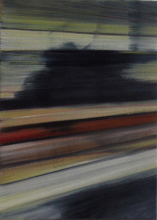 (T0465) Diagonale 2, 2003, acrylique sur toile, 33 x 24 cm (1256 visites) (T0465) Diagonale 2, 2003, acrylique sur toile, 33 x 24 cm