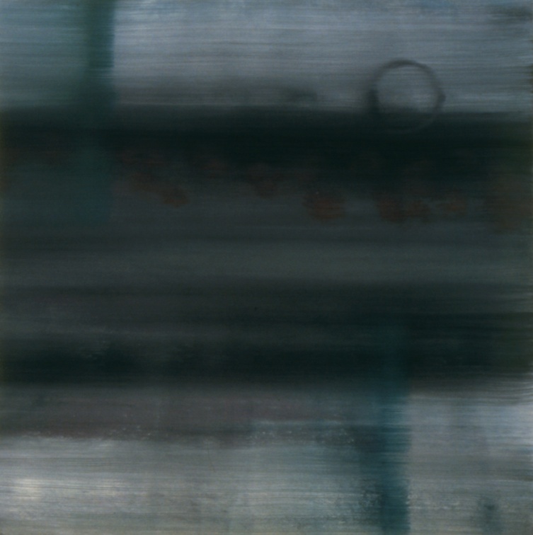 (T0477) Petit carré, 2003, acrylique sur toile, 60 x 60 cm