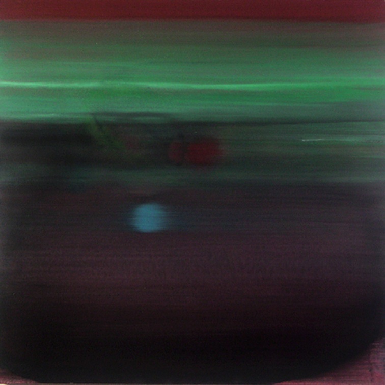 (T0478) Petit carré a, 2003, acrylique sur toile, 60 x 60 cm