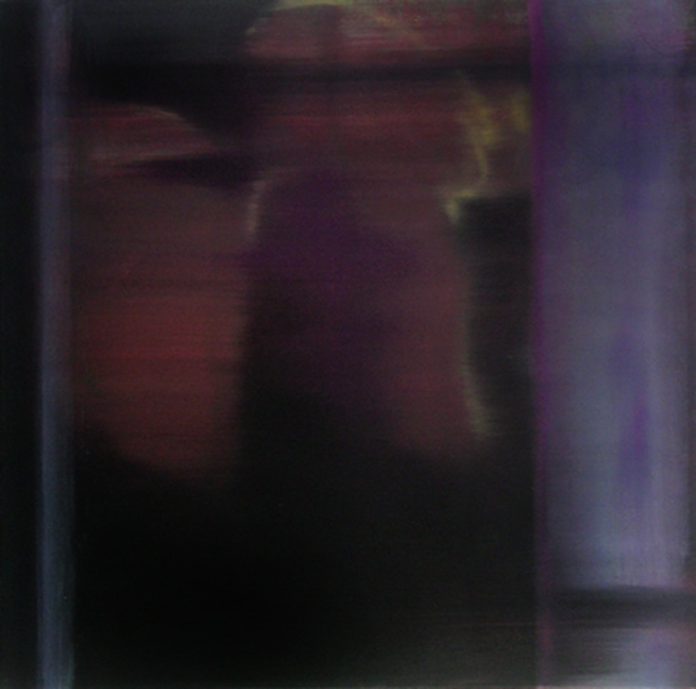 (T0479) Petit carré b, 2003, acrylique sur toile, 60 x 60 cm