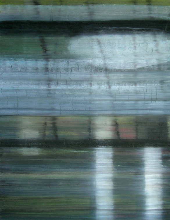 (T0495) Rivage, 2003, acrylique sur toile, 146 x 114 cm (1331 visites) (T0495) Rivage, 2003, acrylique sur toile, 146 x 114 cm