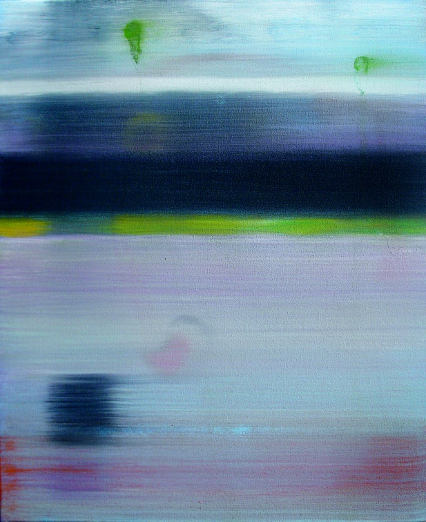 (T0498) Temps donné 2, 2003, acrylique sur toile, 46 x 38 cm (7679 visites) (T0498) Temps donné 2, 2003, acrylique sur toile, 46 x 38 cm