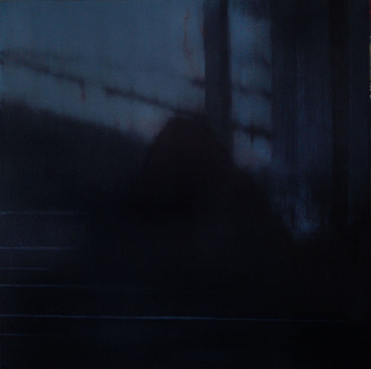 (T0510) Vue de lintérieur, 2003, acrylique sur toile, 100 x 100 cm (19236 visites) (T0510) Vue de lintérieur, 2003, acrylique sur toile, 100 x 100 cm
