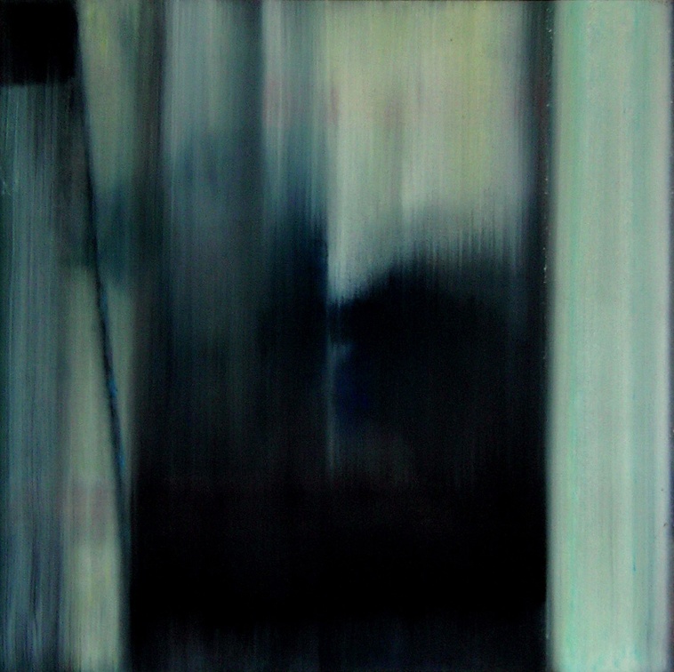 (T0512) Aveuglé, 2004, acrylique sur toile, 60 x 60 cm (38408 visites) (T0512) Aveuglé, 2004, acrylique sur toile, 60 x 60 cm
