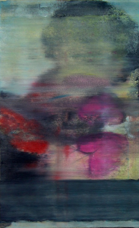 (T0520) Crête, 2004, acrylique sur toile, 61 x 38 cm (1915 visites) (T0520) Crête, 2004, acrylique sur toile, 61 x 38 cm