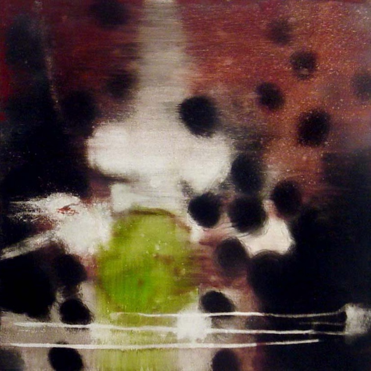 (T0531) En ce jardin 8, 2004, acrylique sur toile, 60 x 60 cm (1593 visites) (T0531) En ce jardin 8, 2004, acrylique sur toile, 60 x 60 cm