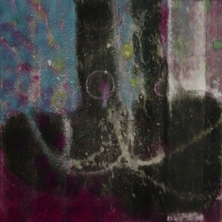 (T0543) En ce jardin 22, 2004, acrylique sur toile, 60 x 60 cm (2278 visites) (T0543) En ce jardin 22, 2004, acrylique sur toile, 60 x 60 cm