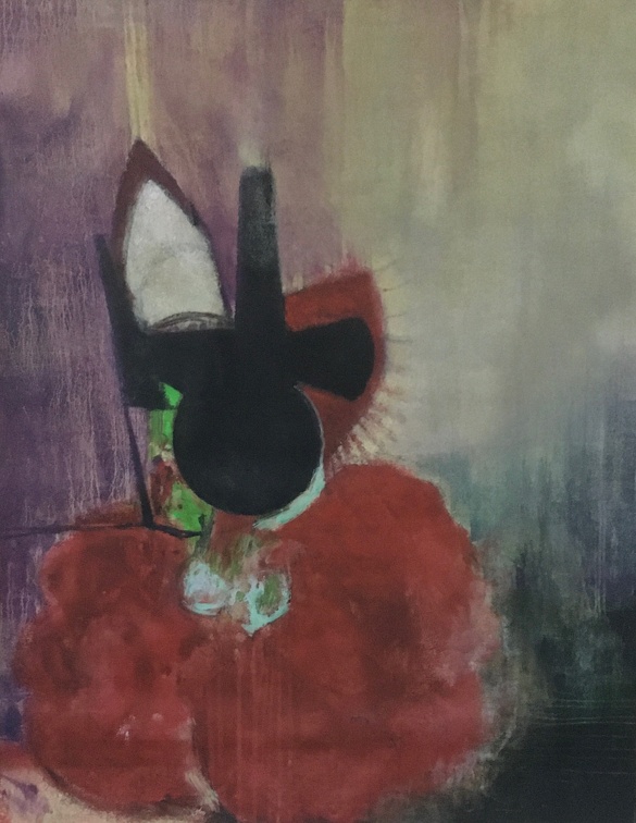 (T0548) Masque 3, 2004, acrylique sur toile, 146 x 114 cm (82572 visites) (T0548) Masque 3, 2004, acrylique sur toile, 146 x 114 cm