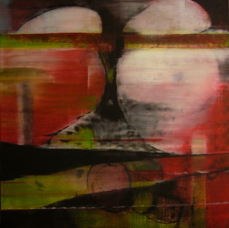 (T0551) Nu, 2004, acrylique sur toile, 150 x 150 cm (24433 visites) (T0551) Nu, 2004, acrylique sur toile, 150 x 150 cm