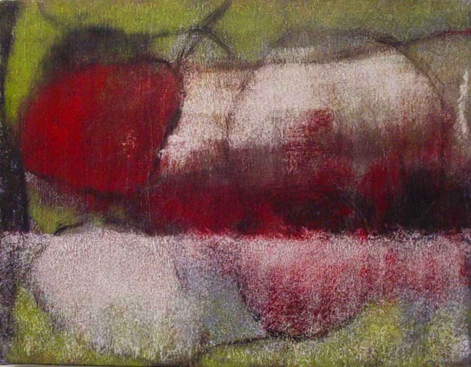 (T0555) Please, 2004, acrylique sur toile, 24 x 35 cm (2068 visites) (T0555) Please, 2004, acrylique sur toile, 24 x 35 cm