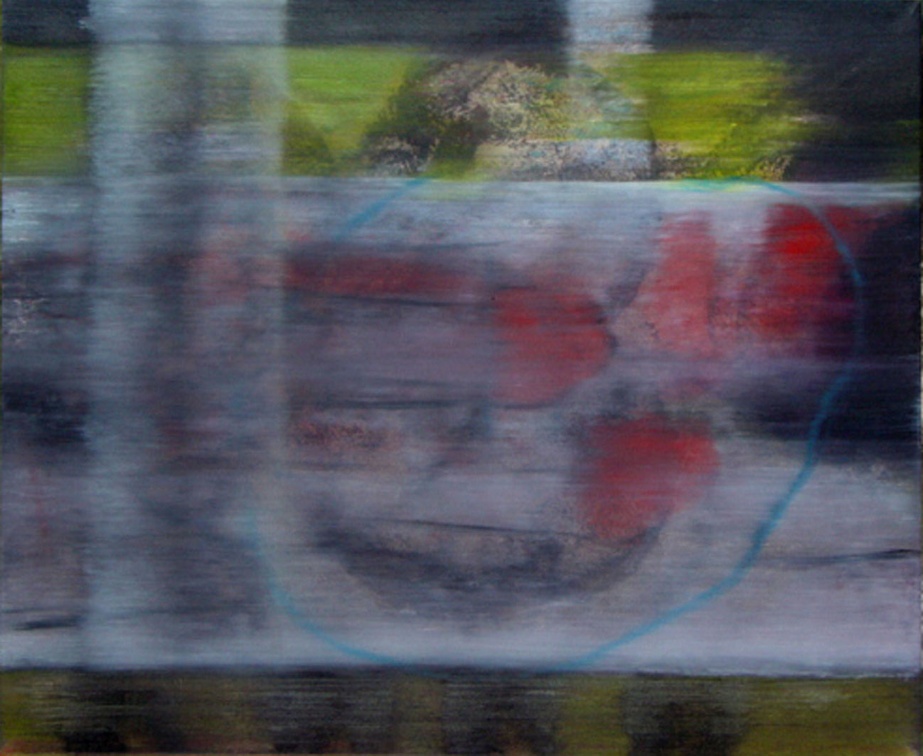 (T0558) Rivage, 2004, acrylique sur toile, 38 x 46 cm (2195 visites) (T0558) Rivage, 2004, acrylique sur toile, 38 x 46 cm
