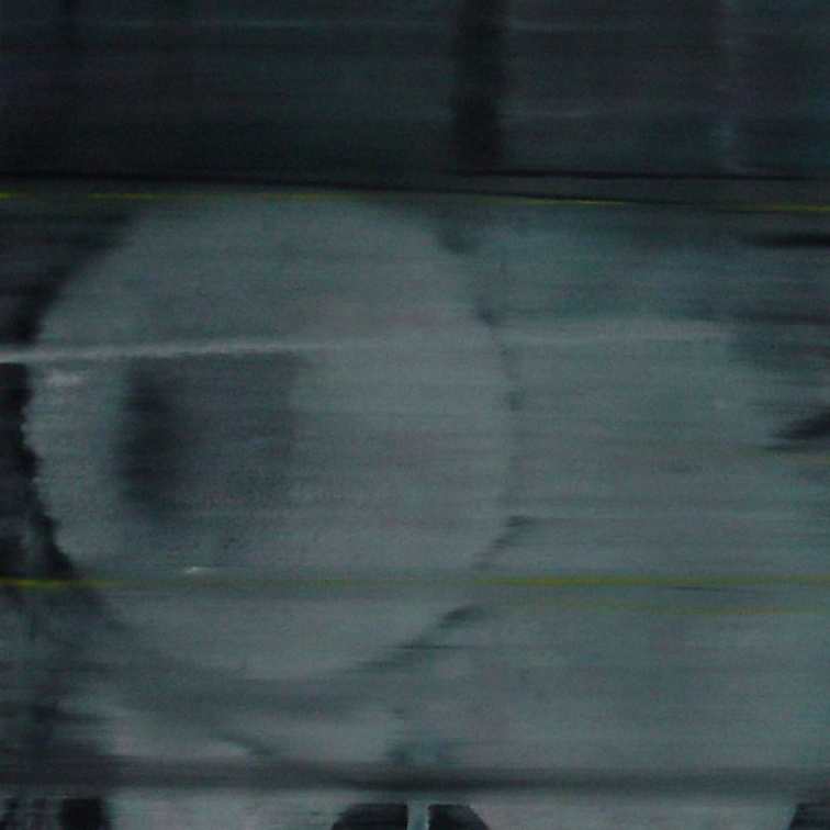 (T0567) Traversée 11, 2004, acrylique sur toile, 60 x 60 cm