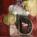 (T0568) A man in a room 3, 2005, acrylique sur toile, 146 x 114 cm