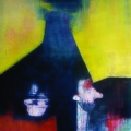 (T0570) Cheminée, 2005, acrylique sur toile, 146 x 114 cm